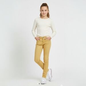 J Brand Girls Lemon Tart Yellow Skinny Jeans Size 10‎